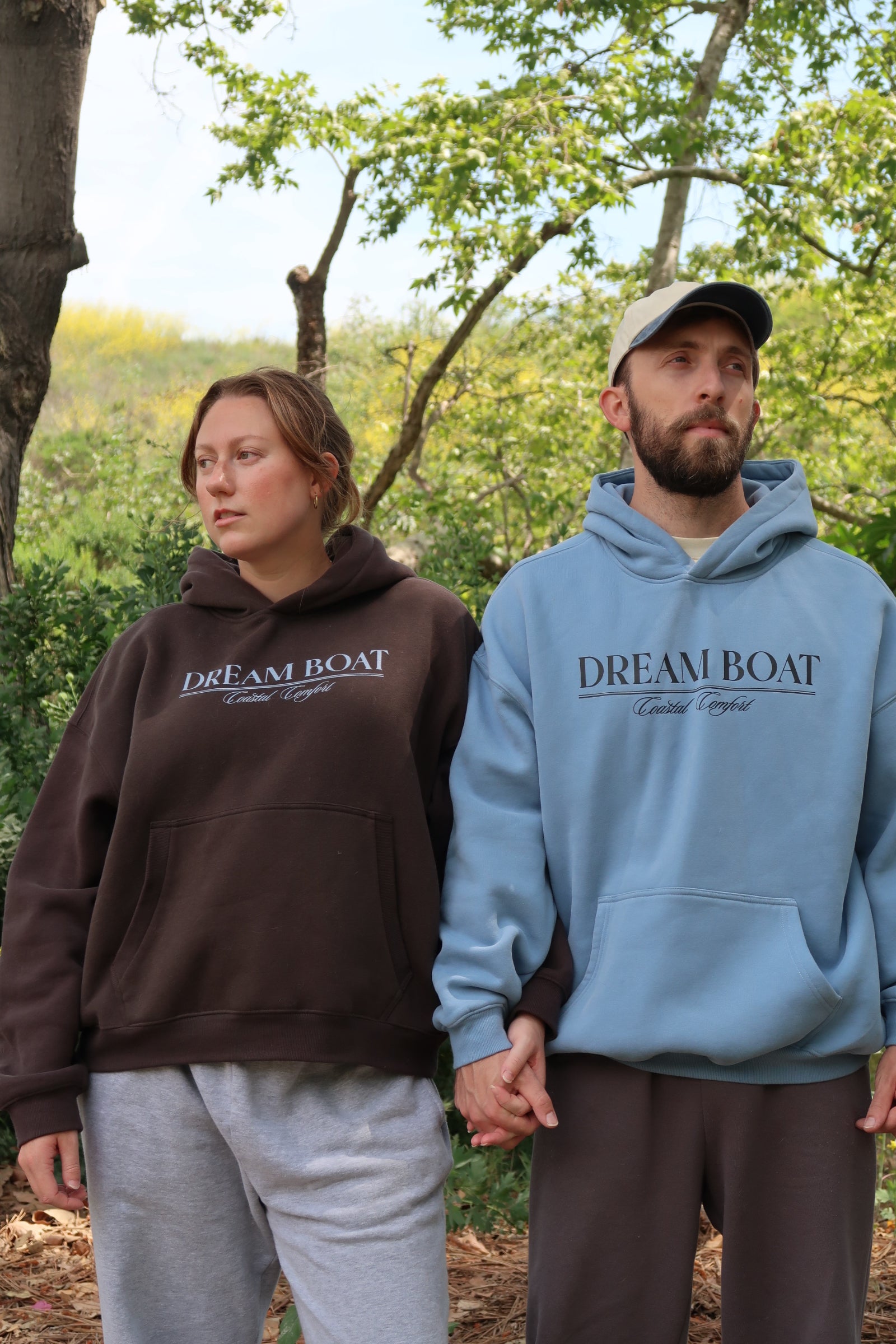Dream Boat Hoodie Grey