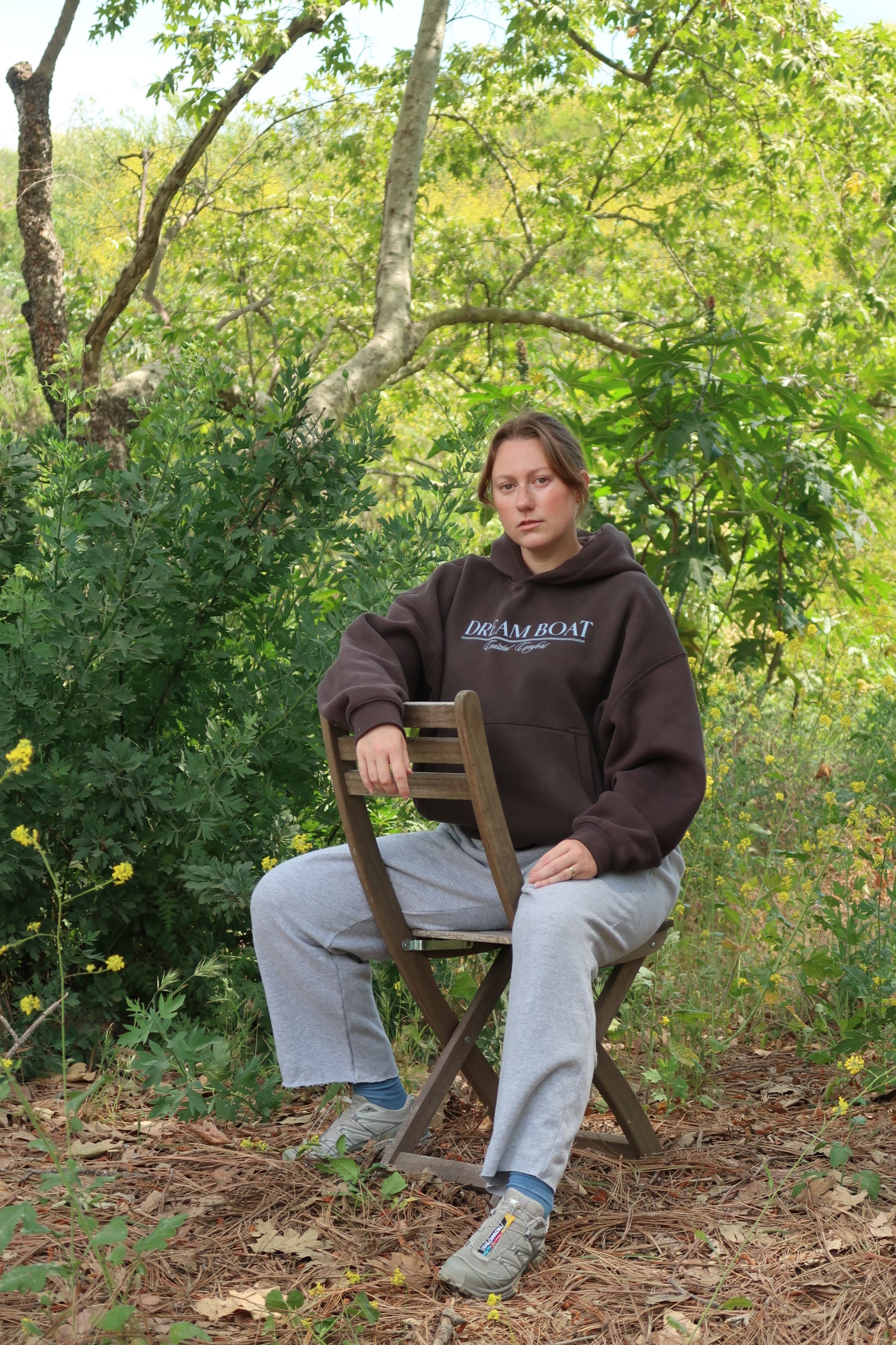 Dream Boat Hoodie Grey
