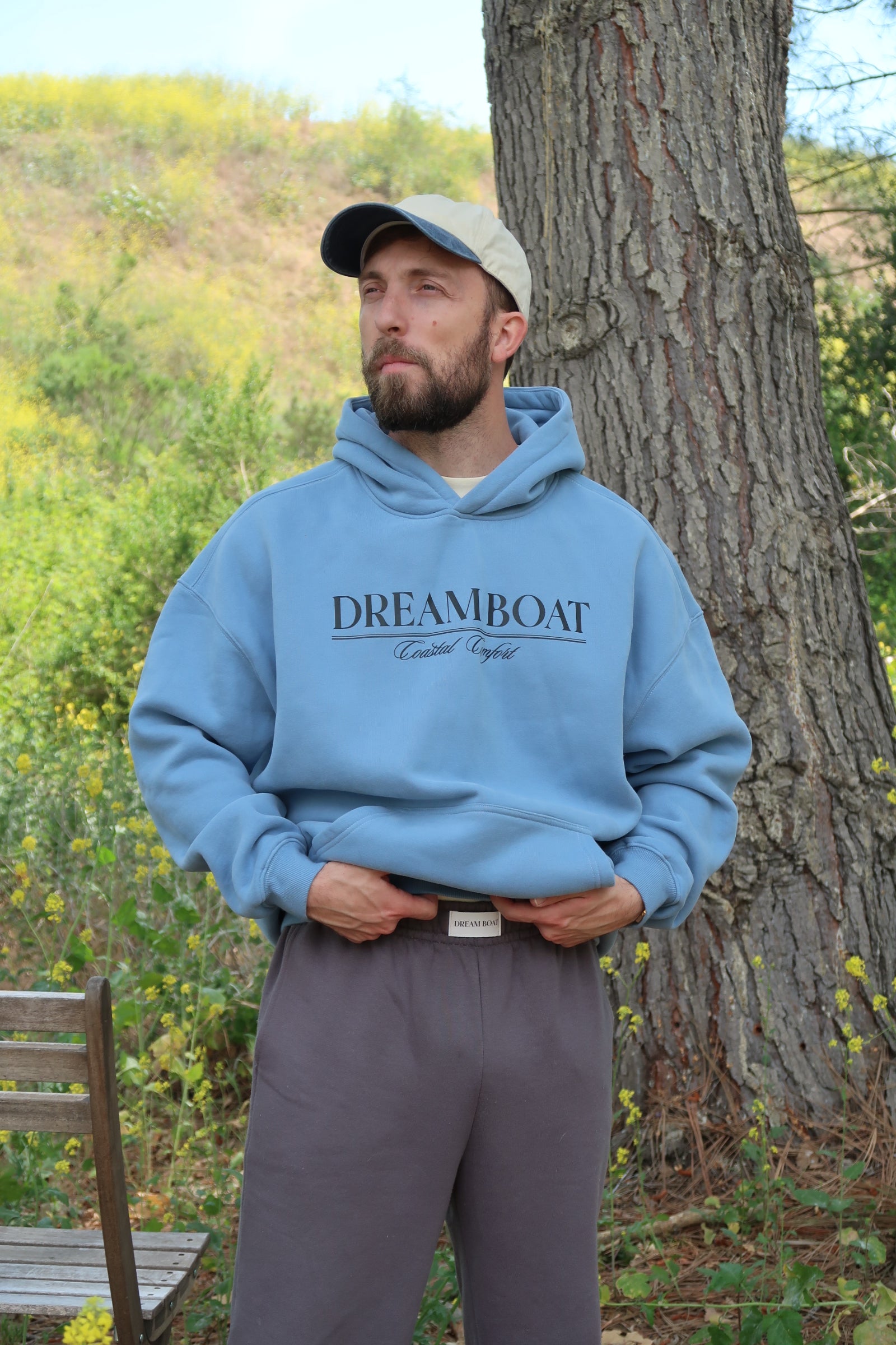 Dream Boat Hoodie Sky