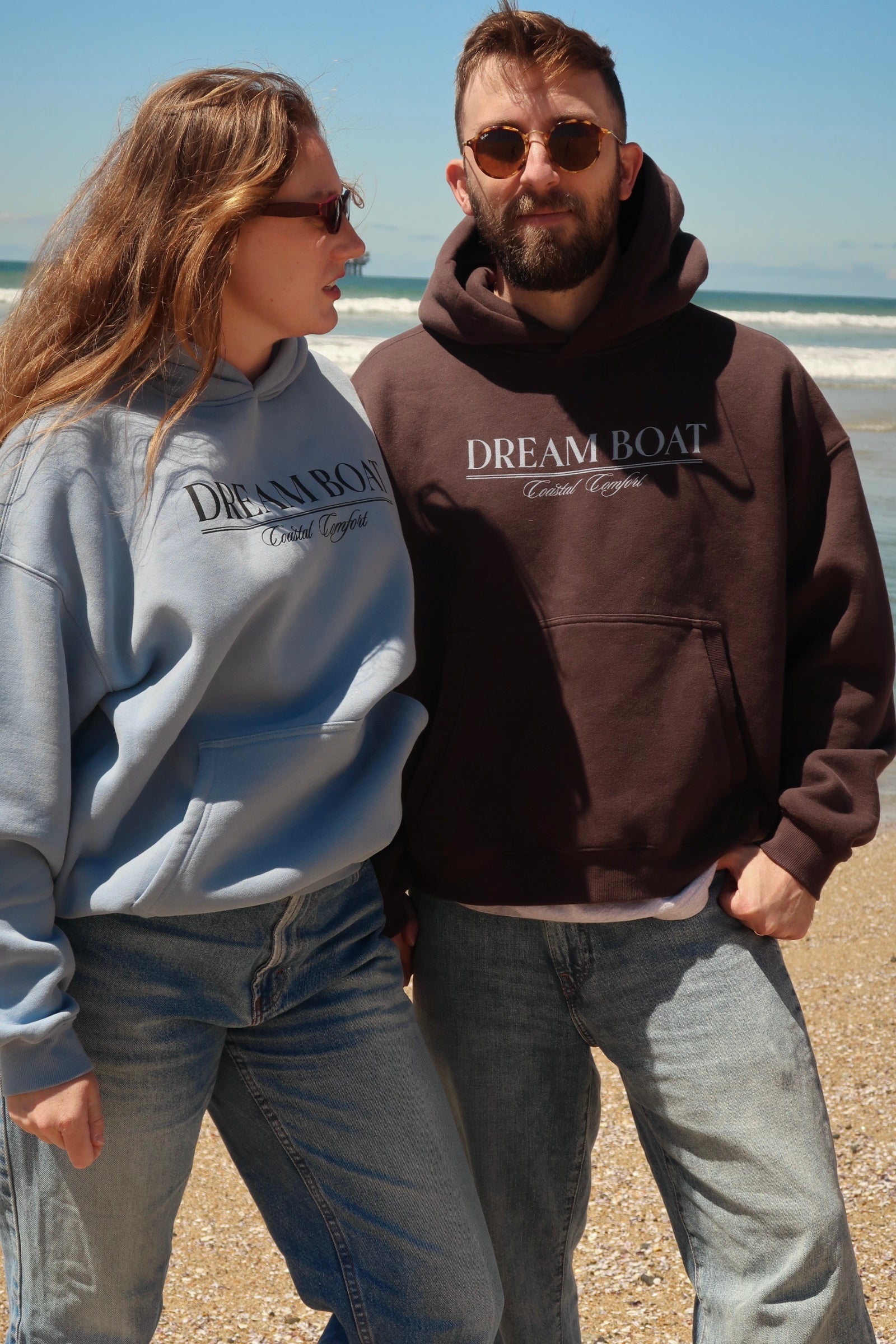 Dream Boat Hoodie Sky